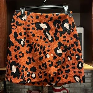 Anthropologie mini skirt